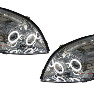 HEADLIGHT HEAD LIGHT LAMP (LED ANGEL EYE CLEAR) for TOYOTA PRADO J120 2002-2009