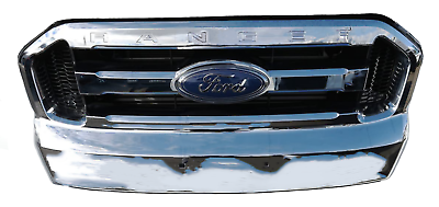 NEW-TOP-RADIATOR-GRILLE-GENUINE-for-FORD-RANGER-PXII-72015-ON-XLT-MODEL-223651737116